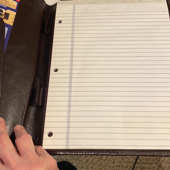 NWT Genuine Leather BiFolio/portfolio/pad folio - Picture 7 of 7